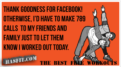 Fitness humor funny workout comedy exercise.